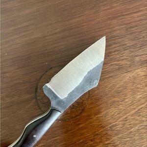 Steel utility knife by Horn and Heel